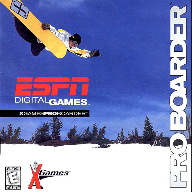 X-Games Pro Boarder - predn CD obal