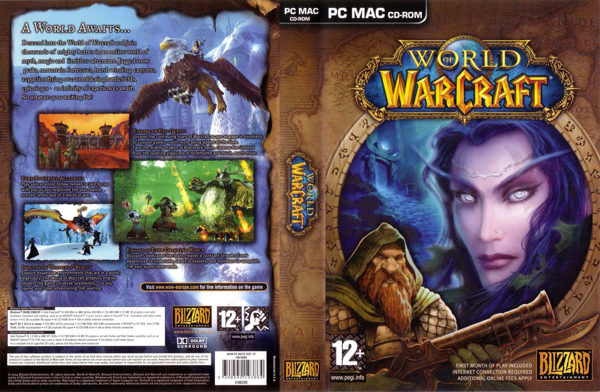 World of Warcraft - DVD obal 2