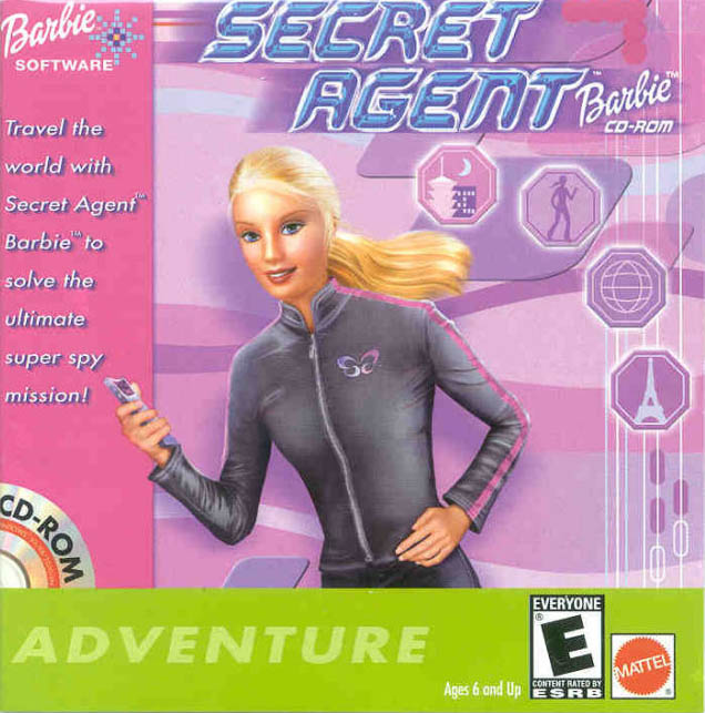 Barbie Secret Agent - predn CD obal