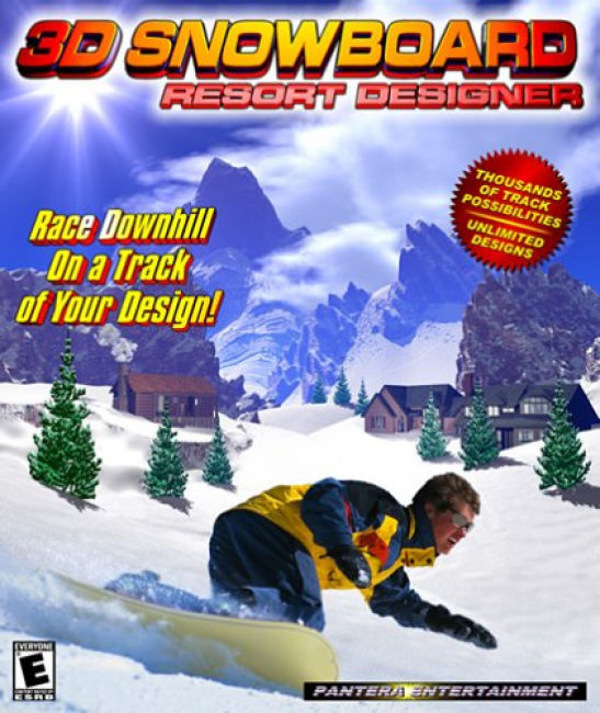 3D Snowboard Resort Designer - predn CD obal