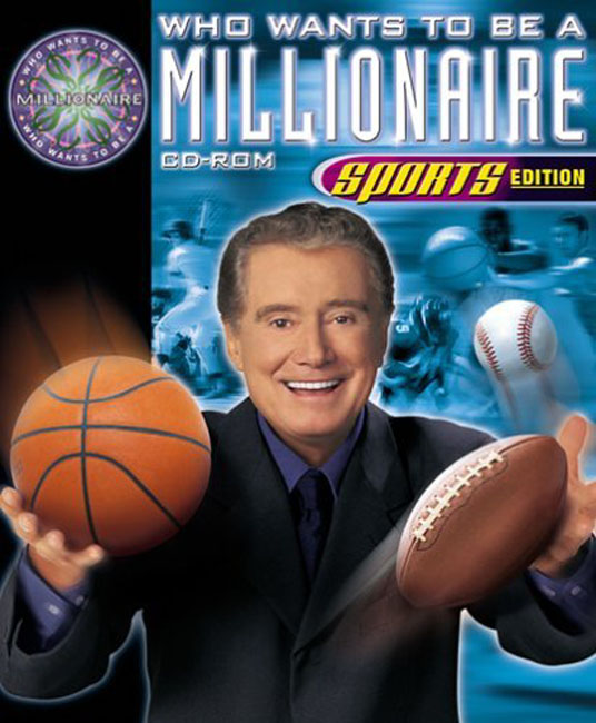 Who Wants to be a Millionaire?: Sports Edition - predn CD obal