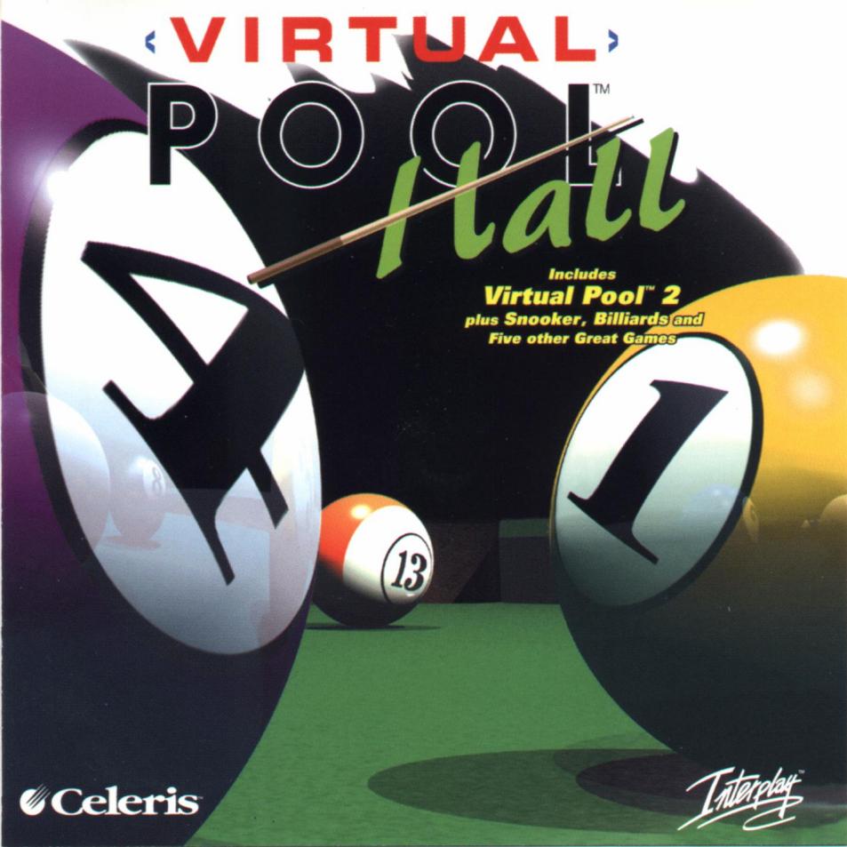 Virtual Pool Hall - predn CD obal