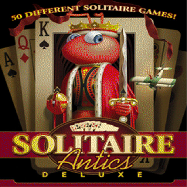 Solitaire Antics Deluxe - predn CD obal