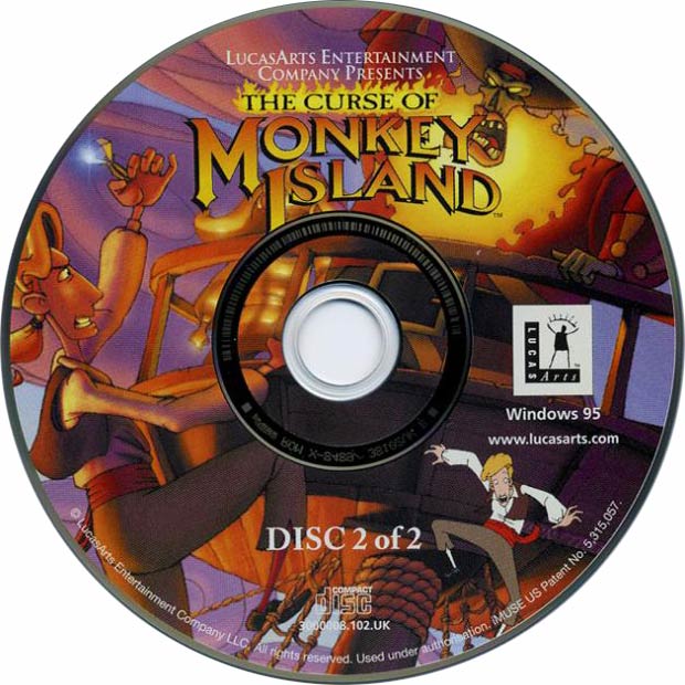 Monkey Island: Bounty Pack - CD obal 2
