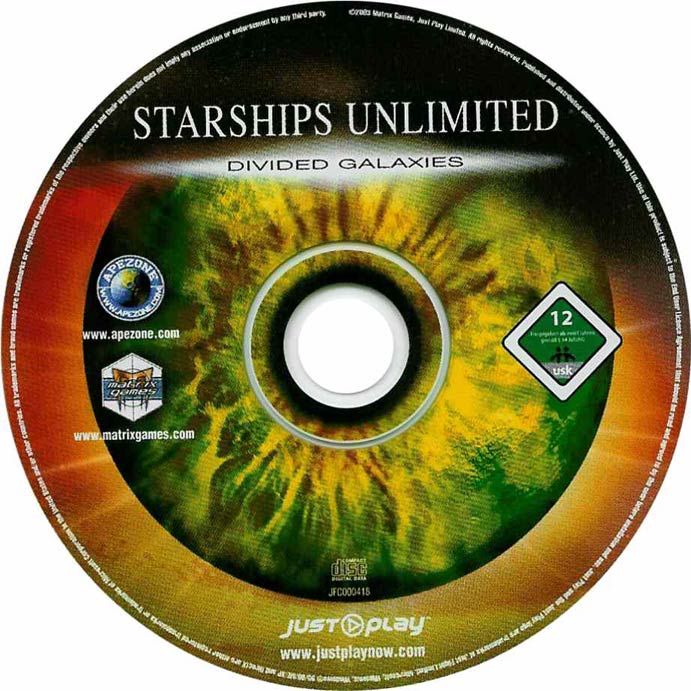 Starship Unlimited 2: Divided Galaxies - CD obal