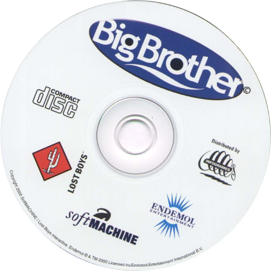 Big Brother: The Game - CD obal