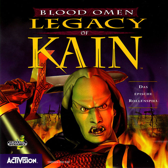 Blood Omen: Legacy of Kain - predn CD obal