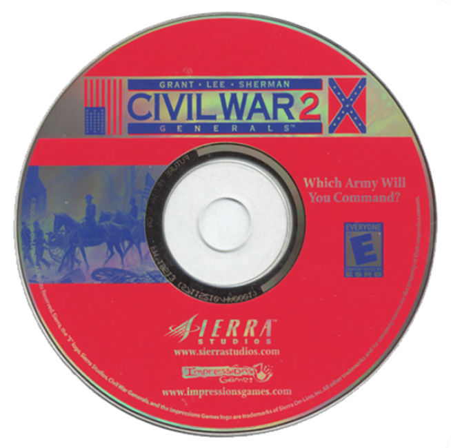 Civil War 2: Generals - CD obal