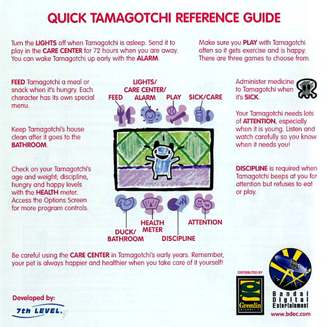 Tamagotchi - predn vntorn CD obal