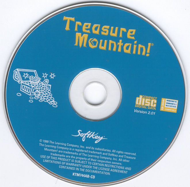 Treasure Mountain! - CD obal