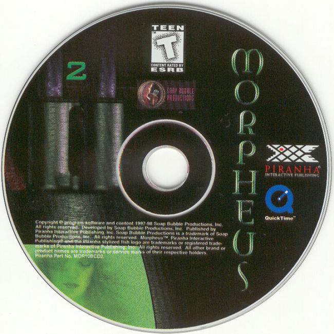 Morpheus - CD obal 2