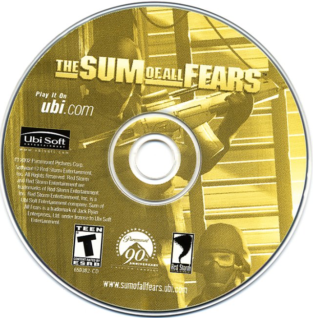The Sum of All Fears - CD obal