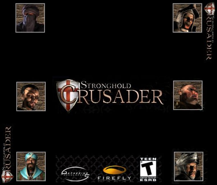 Stronghold: Crusader - zadn CD obal