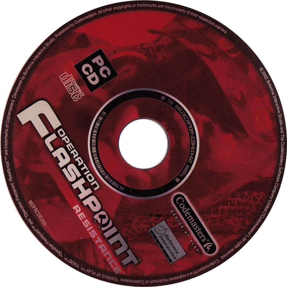 Operation Flashpoint: Resistance - CD obal