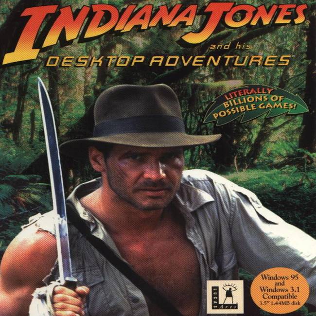 Indiana Jones and his Desktop Adventures - predn CD obal