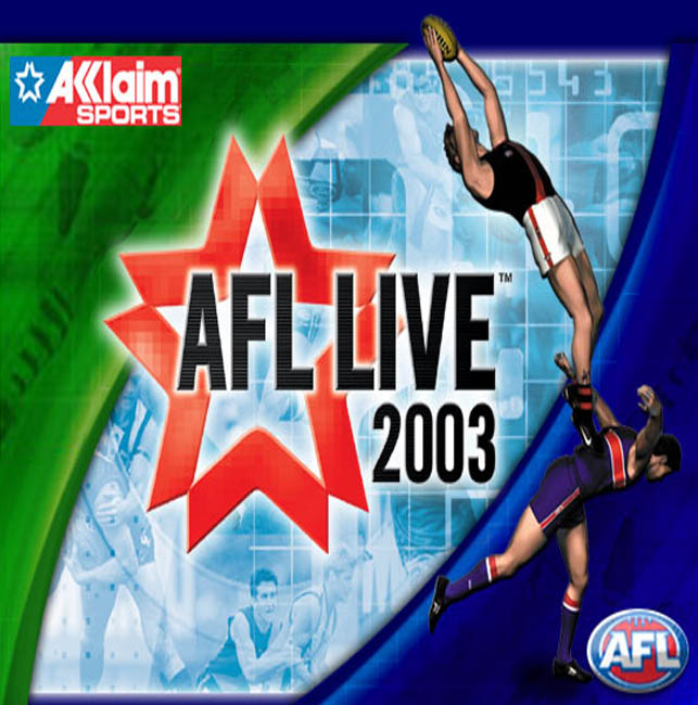 AFL Live 2003 - predn CD obal