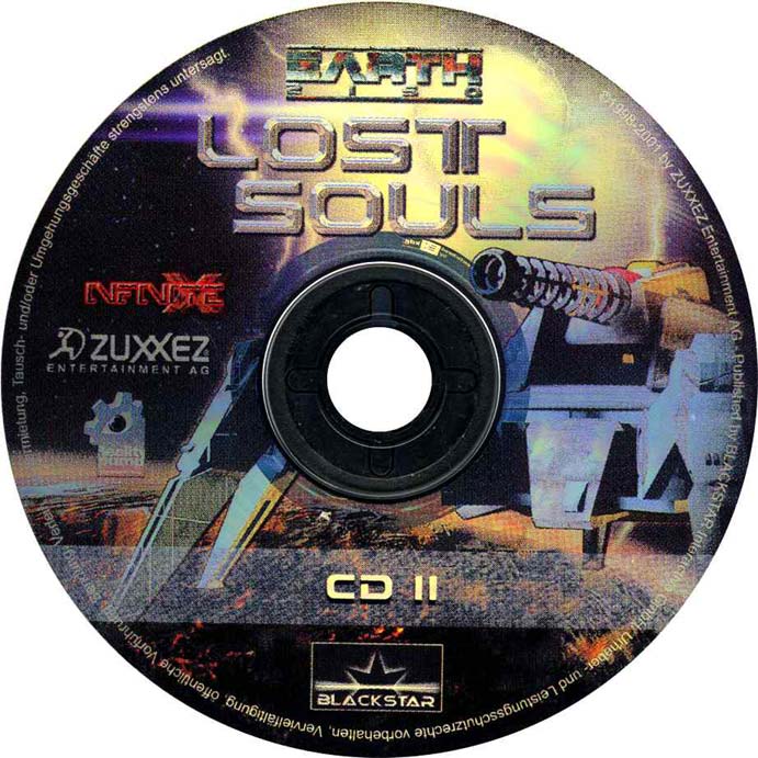 Earth 2150: Lost Souls - CD obal 2