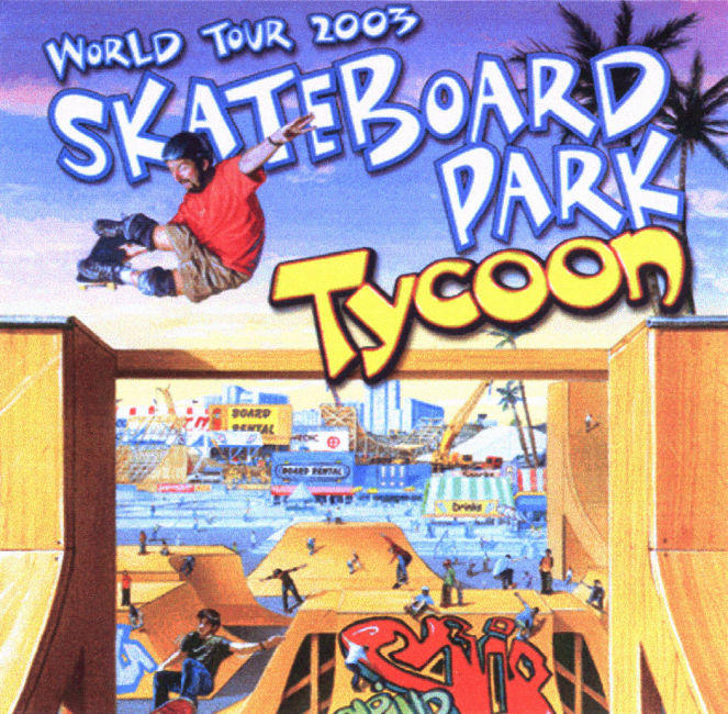 Skateboard Park Tycoon: World Tour 2003 - predn CD obal