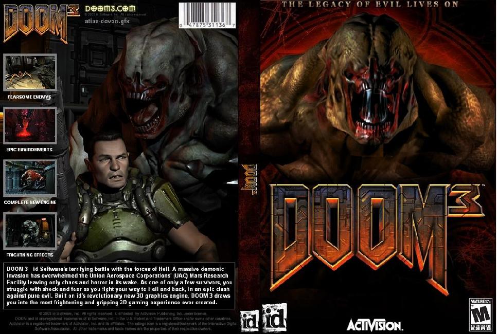 Doom 3 - DVD obal