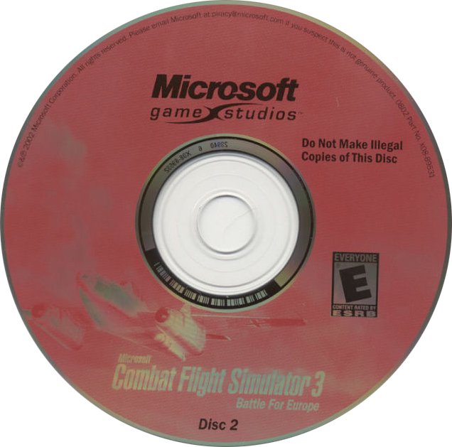 Microsoft Combat Flight Simulator 3: Battle For Europe - CD obal 2