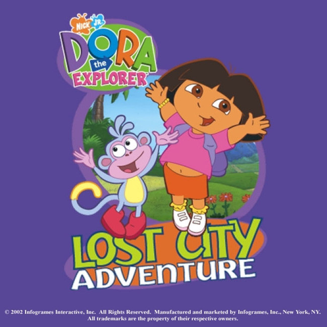 Dora the Explorer: Lost City Adventure - predn CD obal
