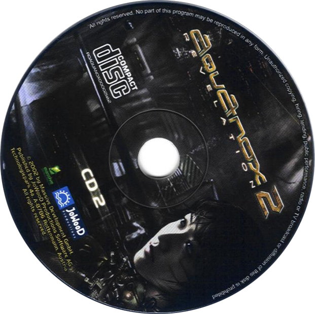 Aqua Nox 2: Revelation - CD obal 2
