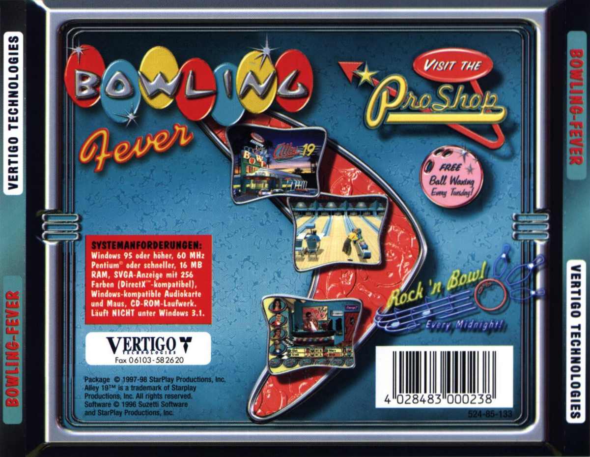 Bowling Fever - predn CD obal