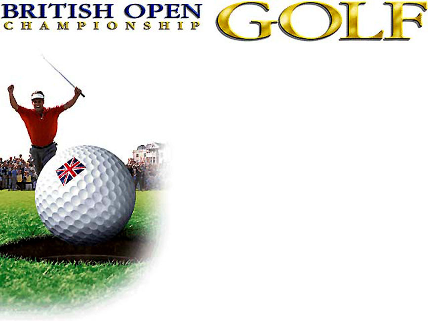 British Open Championship Golf - predn CD obal