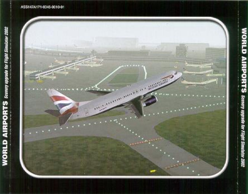 World Airports - Scenery for Flight Simulator 2002 - zadn CD obal