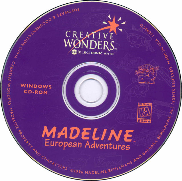 Madeline: European Adventures - CD obal