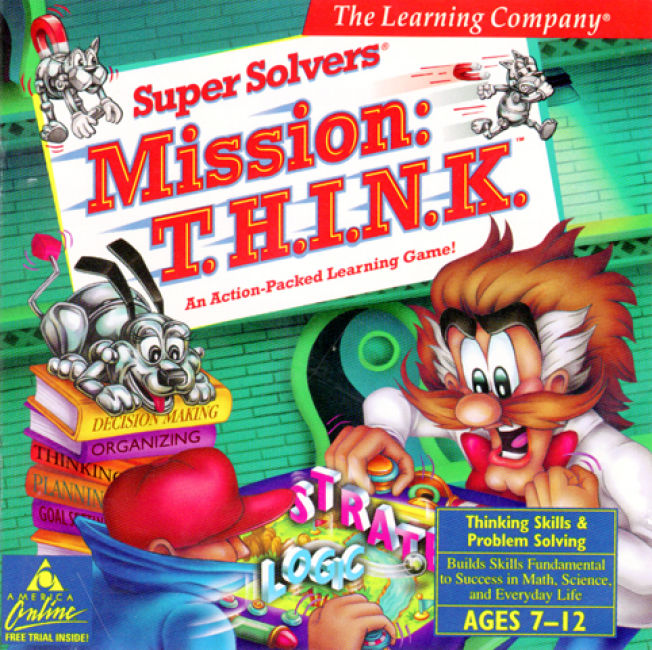 Super Solvers - Mission: T.H.I.N.K. - predn CD obal