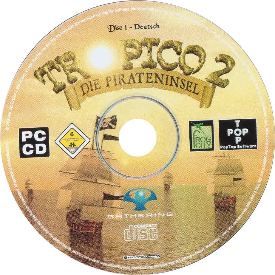Tropico 2: Pirate Cove - CD obal
