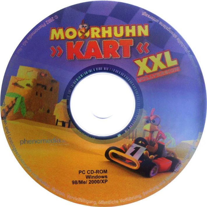 Moorhuhn KART - CD obal