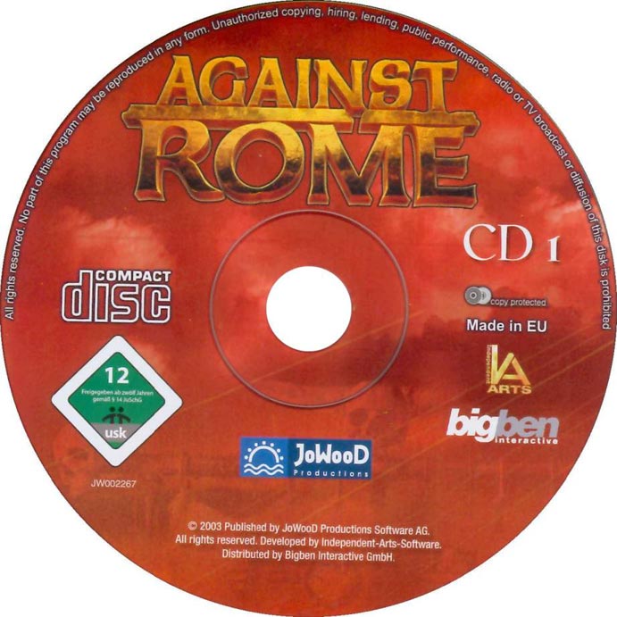 Against Rome - CD obal