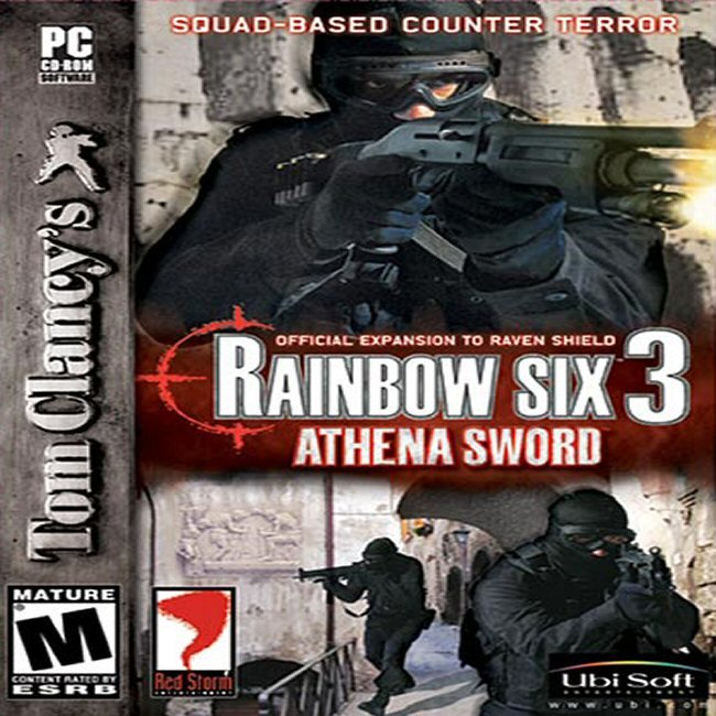 Rainbow Six 3: Athena Sword - predn CD obal