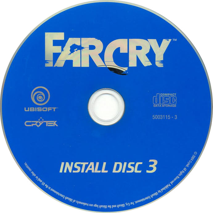 Far Cry - CD obal 3