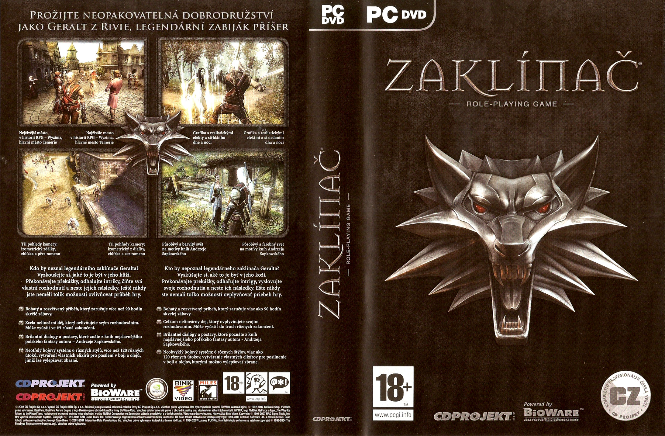 The Witcher - DVD obal 4