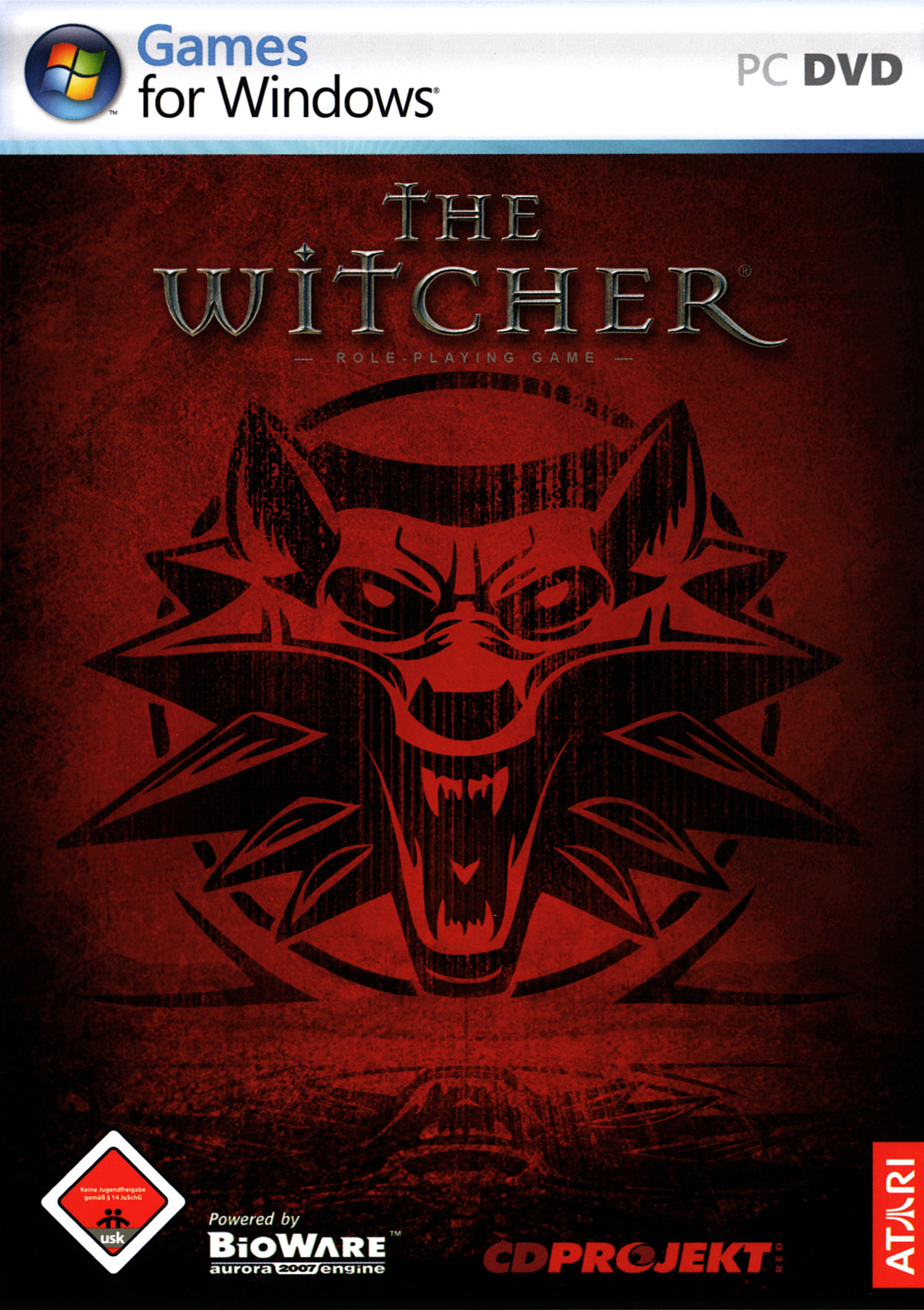 The Witcher - predn DVD obal