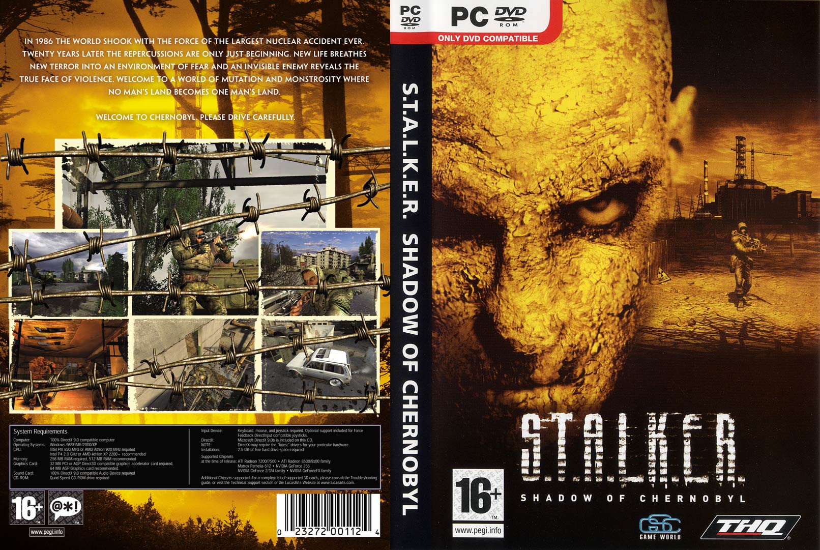 S.T.A.L.K.E.R.: Shadow of Chernobyl - DVD obal 2