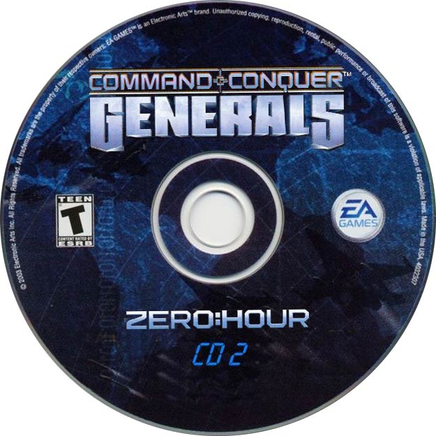 Command & Conquer: Generals: Zero Hour - CD obal 2