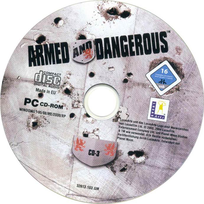 Armed and Dangerous - CD obal 3