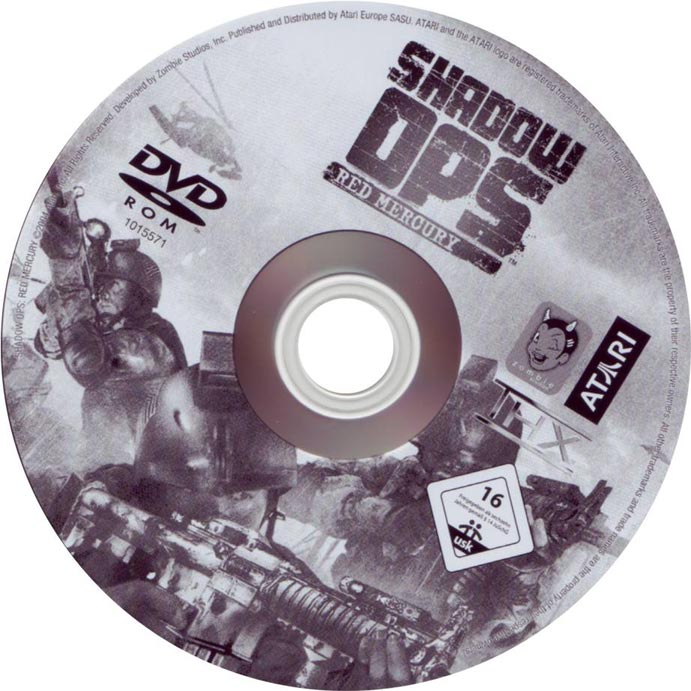 Shadow Ops: Red Mercury - CD obal