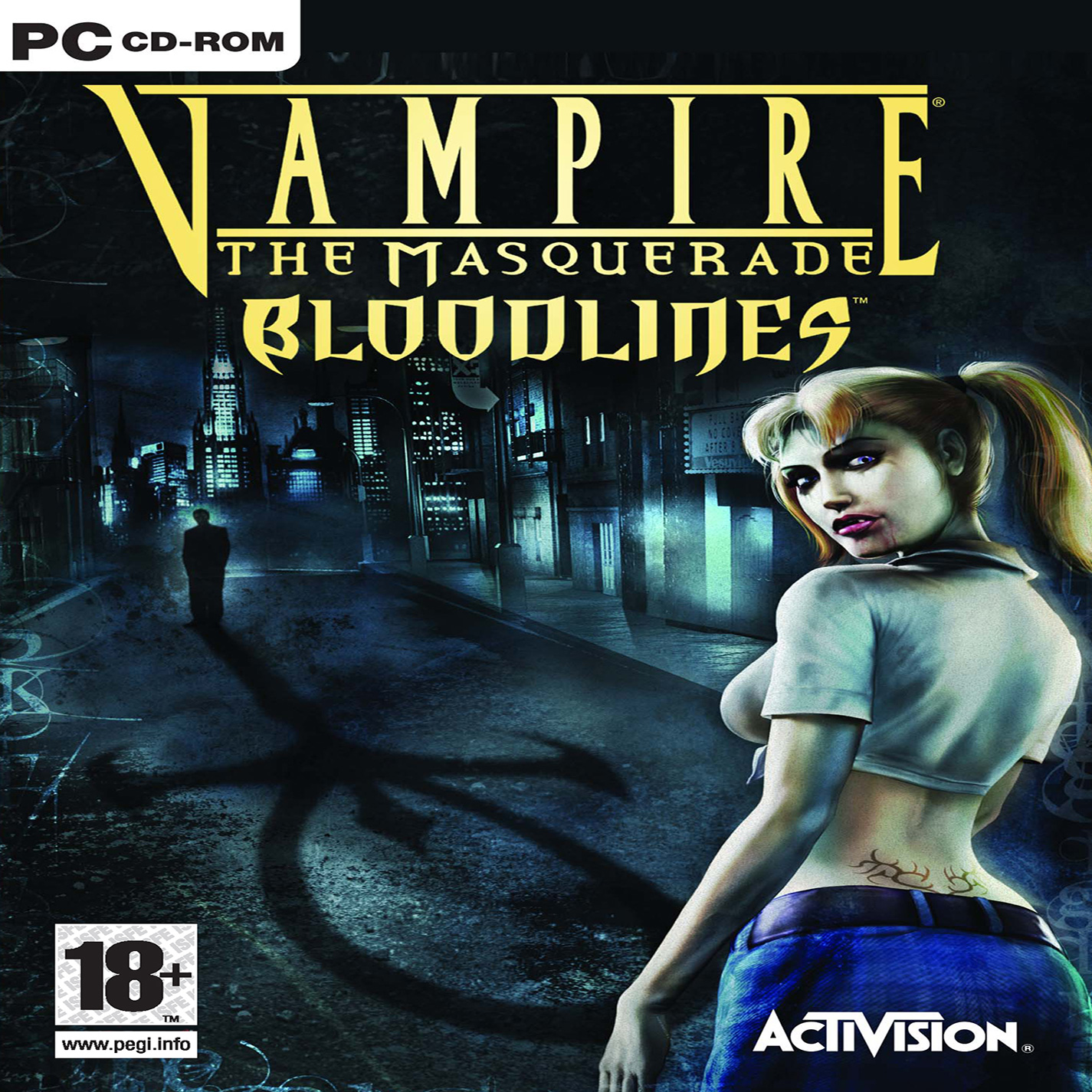 Vampire: The Masquerade - Bloodlines - predn CD obal