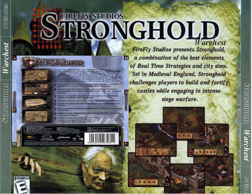 Stronghold: Warchest - zadn CD obal