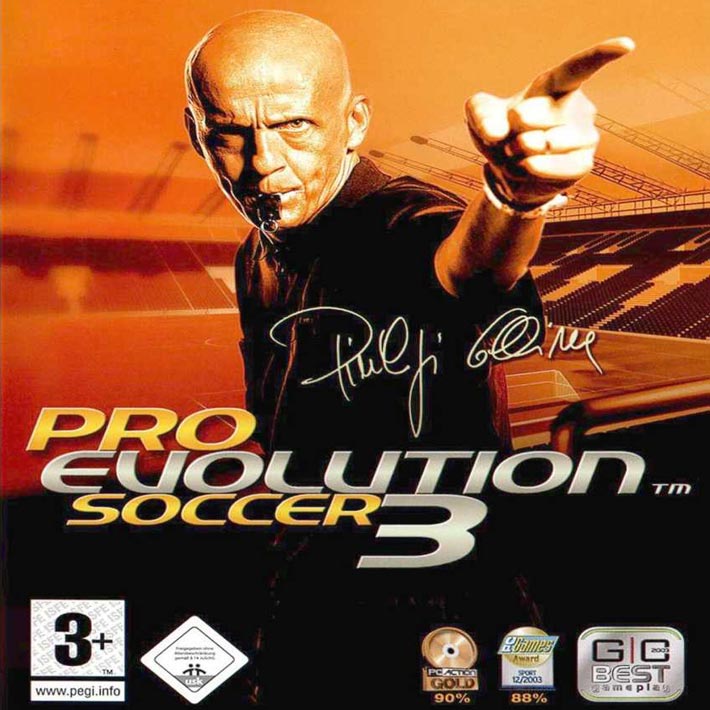 Pro Evolution Soccer 3 - predn CD obal