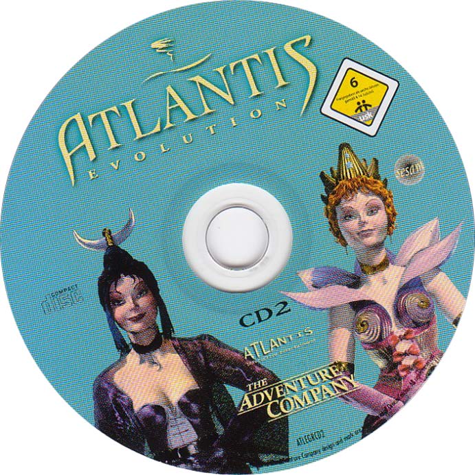 Atlantis: Evolution - CD obal 2