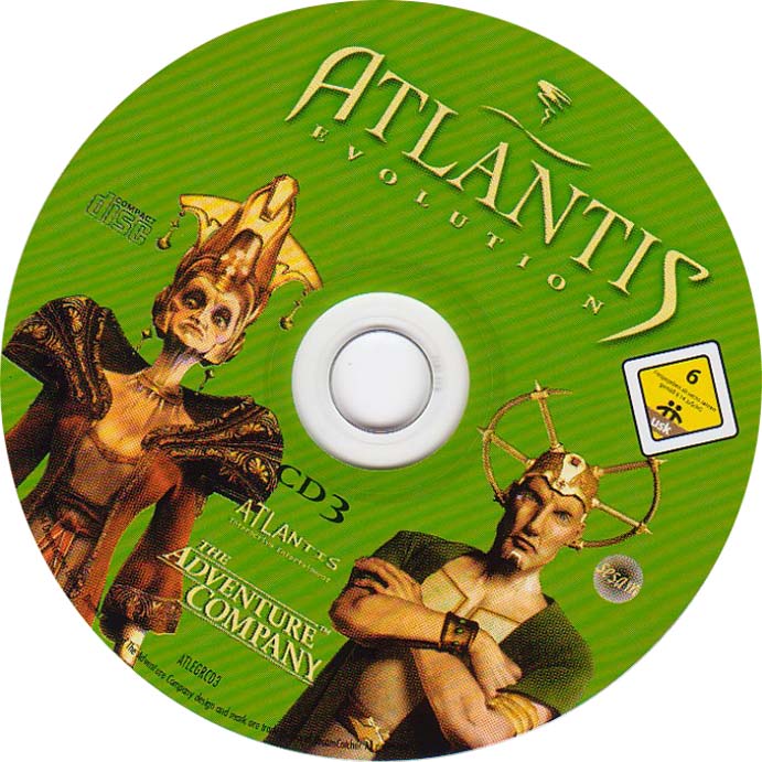Atlantis: Evolution - CD obal 3