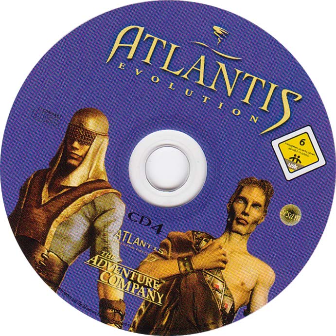 Atlantis: Evolution - CD obal 4