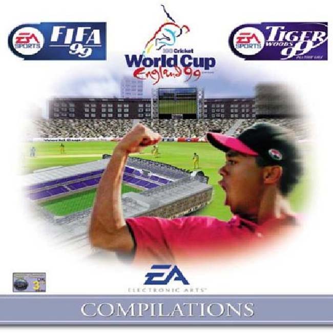 EA Compilations: FIFA 99+Cricket World Cup 99+Tiger Woods 99 - predn CD obal