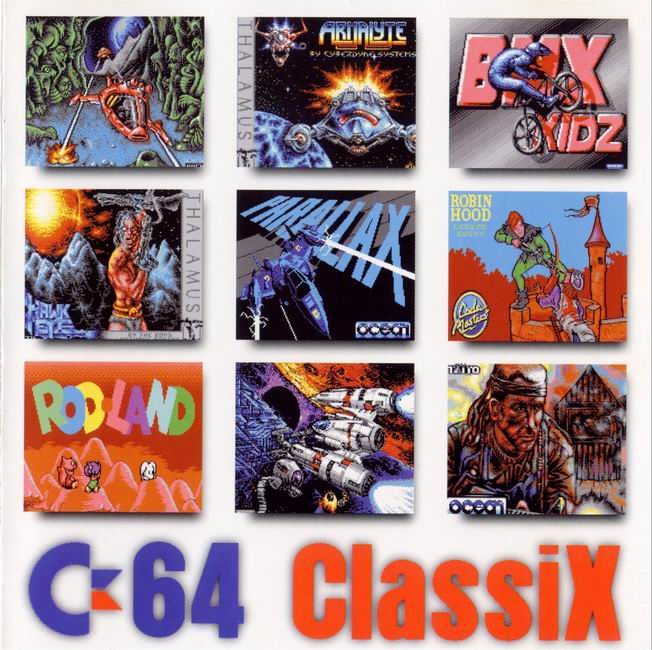C-64 Classix - predn CD obal
